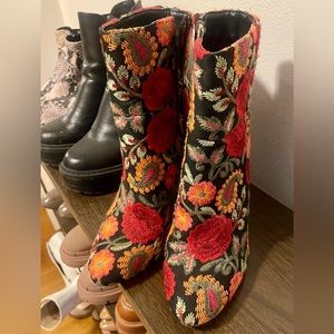 Embroidered Boots